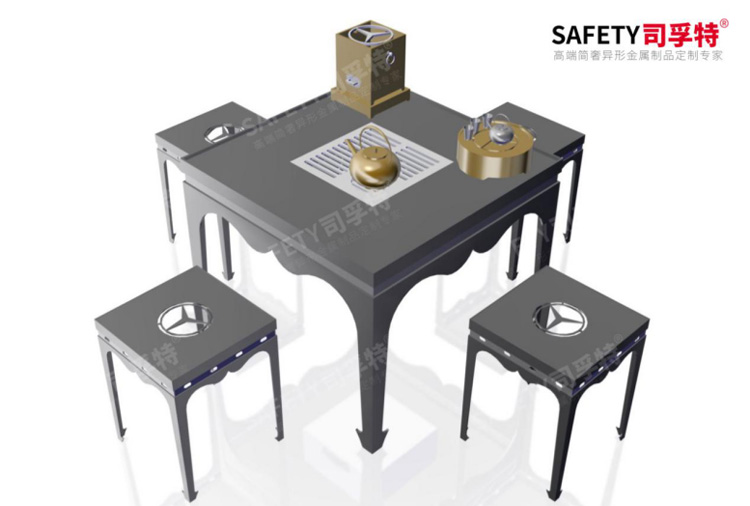 圍爐煮茶：既有儀式感，又是文化傳承！[司孚特精制鋼圍爐茶桌](圖7)