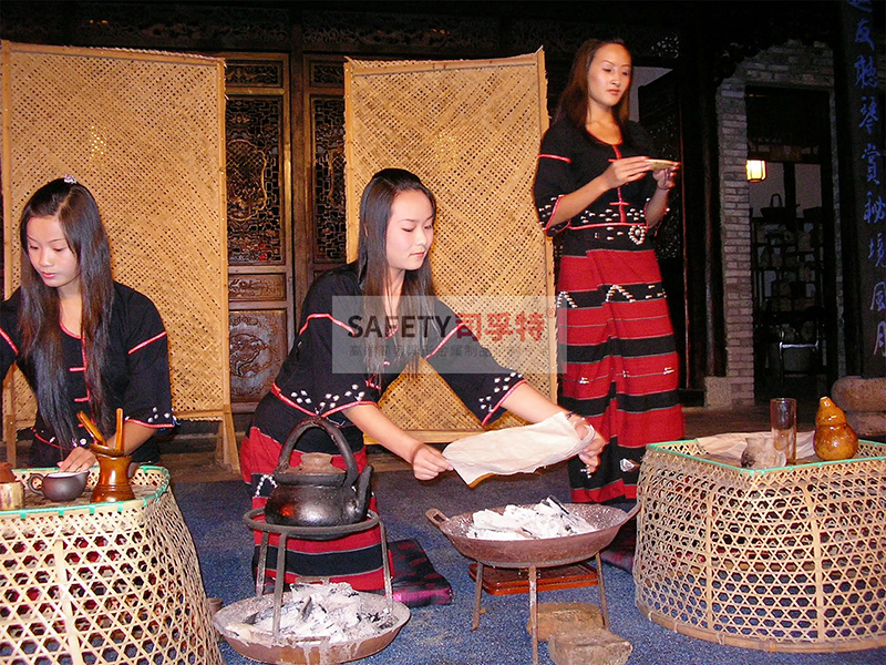 從“火塘烤茶”到“圍爐煮茶”，傳承中華茶文化 [精制鋼圍爐茶桌|炭火爐](圖1)