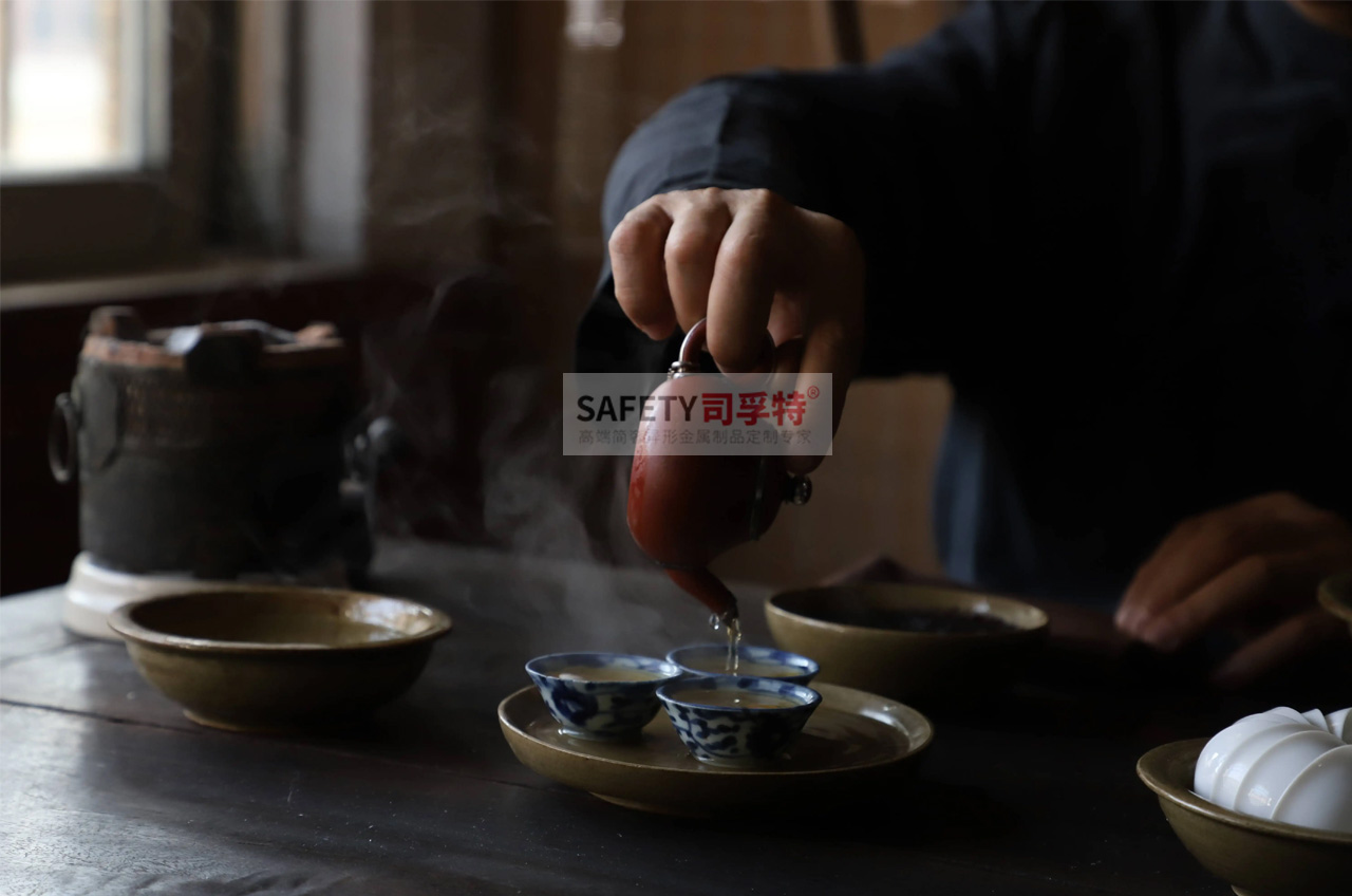 “圍爐煮茶”為什么火？年輕人追捧是有原因的-司孚特圍爐茶桌(圖3)