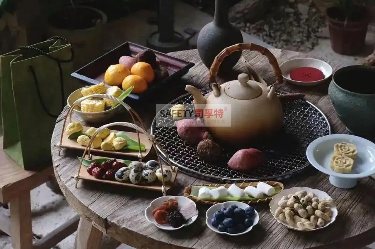 “圍爐煮茶”為什么火？年輕人追捧是有原因的-司孚特圍爐茶桌(圖4)