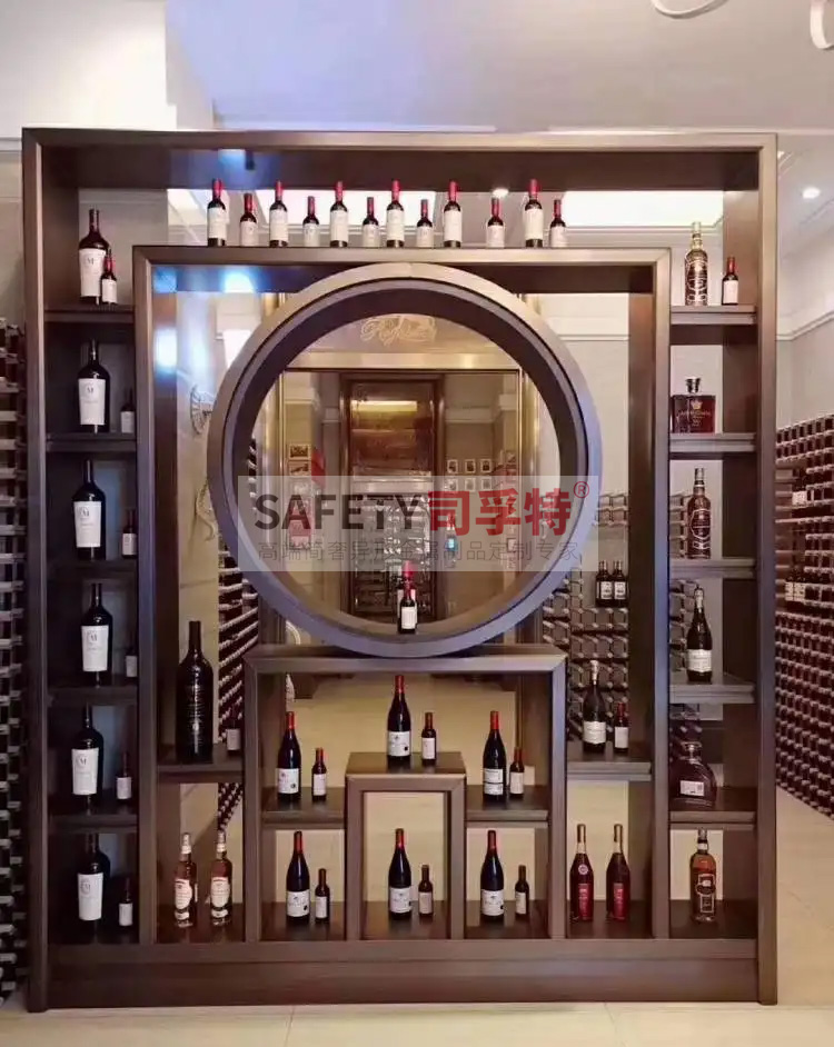 酒柜放到哪里合適？什么酒柜顯得高檔？【不銹鋼酒柜(圖2)