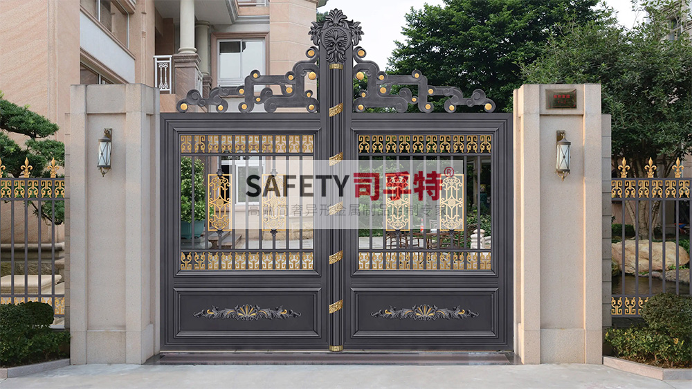 別墅大門用什么材質(zhì)好？[別墅銅門，鋁藝別墅大門](圖5)