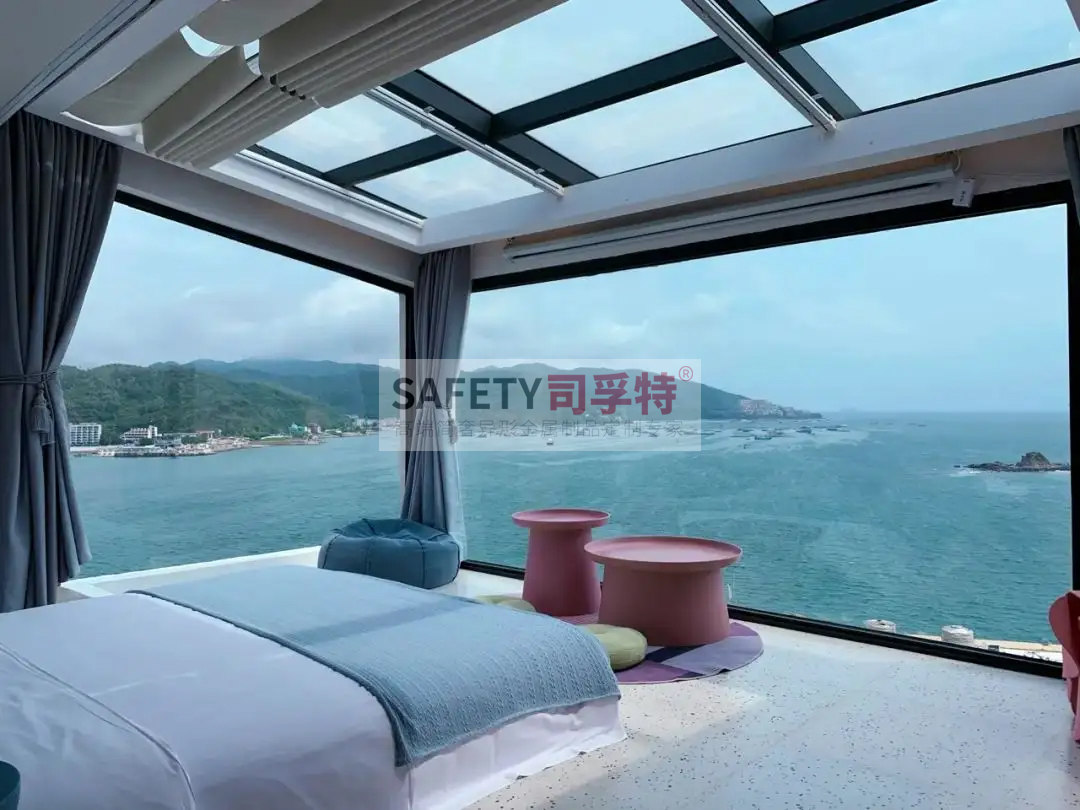 精制鋼透明民宿屋，仰望星空如夢(mèng)似幻，浪漫至極(圖4)