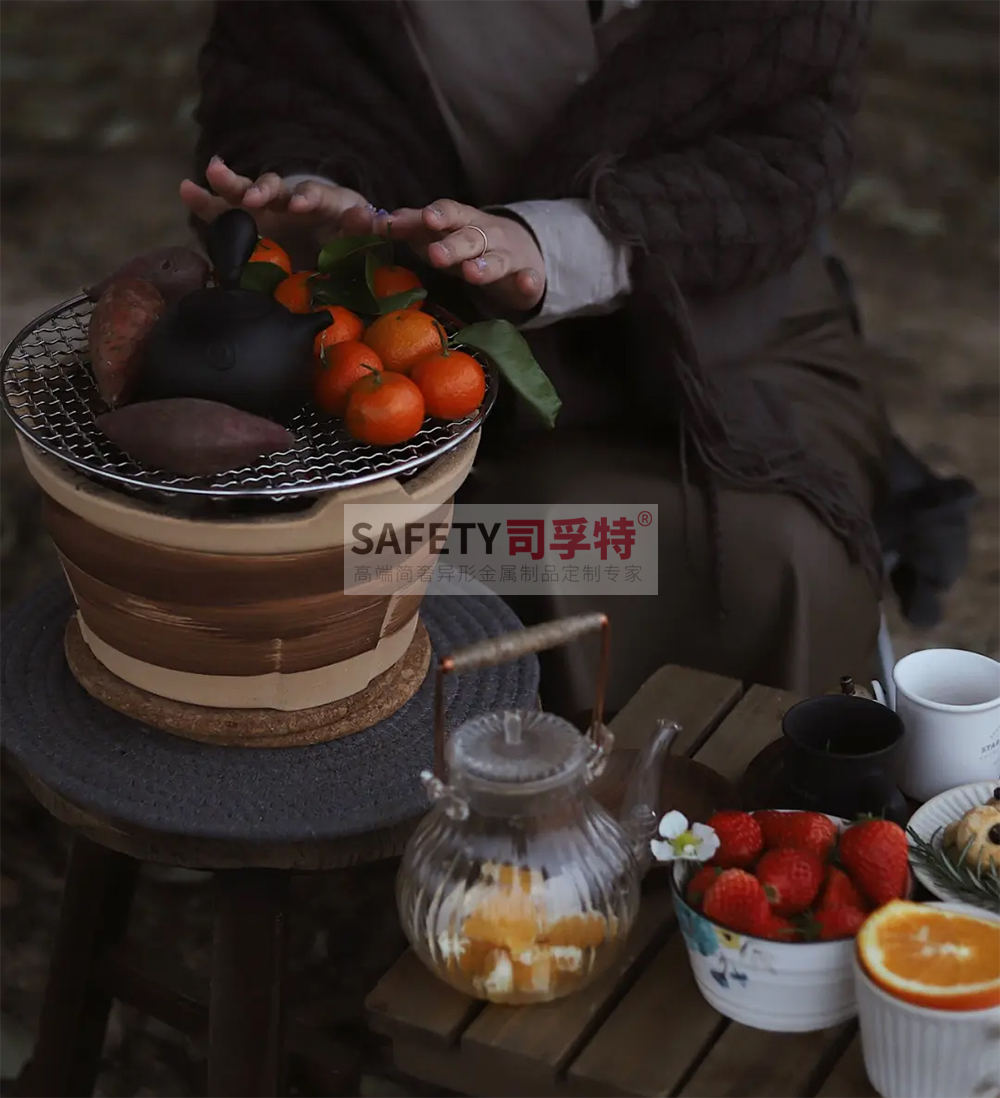 圍爐煮茶小貼士：火災、中毒、燙傷需防范[精制鋼圍爐茶桌](圖3)