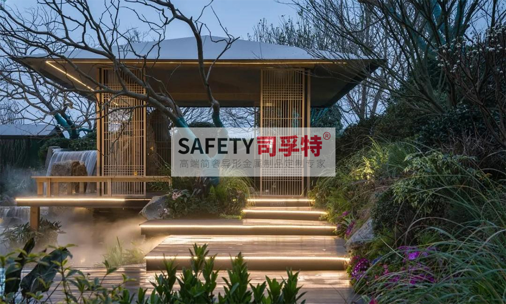 庭院景觀設(shè)計(jì):精制不銹鋼(鋁藝)涼亭搭配智能遮陽(yáng)(圖9) 庭院景觀設(shè)計(jì):精制不銹鋼(鋁藝)涼亭搭配智能遮陽(yáng)(圖9)