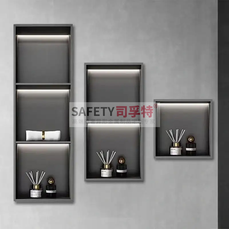 現(xiàn)代不銹鋼壁龕，墻內(nèi)收納空間設(shè)計(jì)首選[司孚特不銹鋼壁龕](圖3)