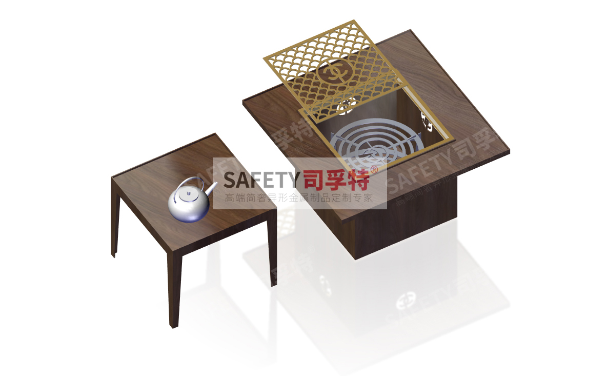 圍爐配萬物，煮茶煮酒又烤秋[司孚特圍爐茶桌，炭火爐，精制鋼圍爐](圖4)