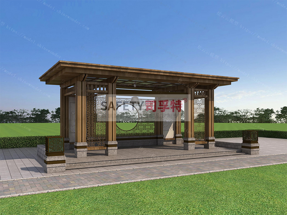 精制不銹鋼涼亭逐漸代替木質(zhì)涼亭，精制不銹鋼涼亭有哪些優(yōu)勢(shì)(圖2)